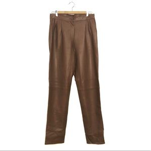 Abercrombie & Fitch | Vintage Leather Trousers